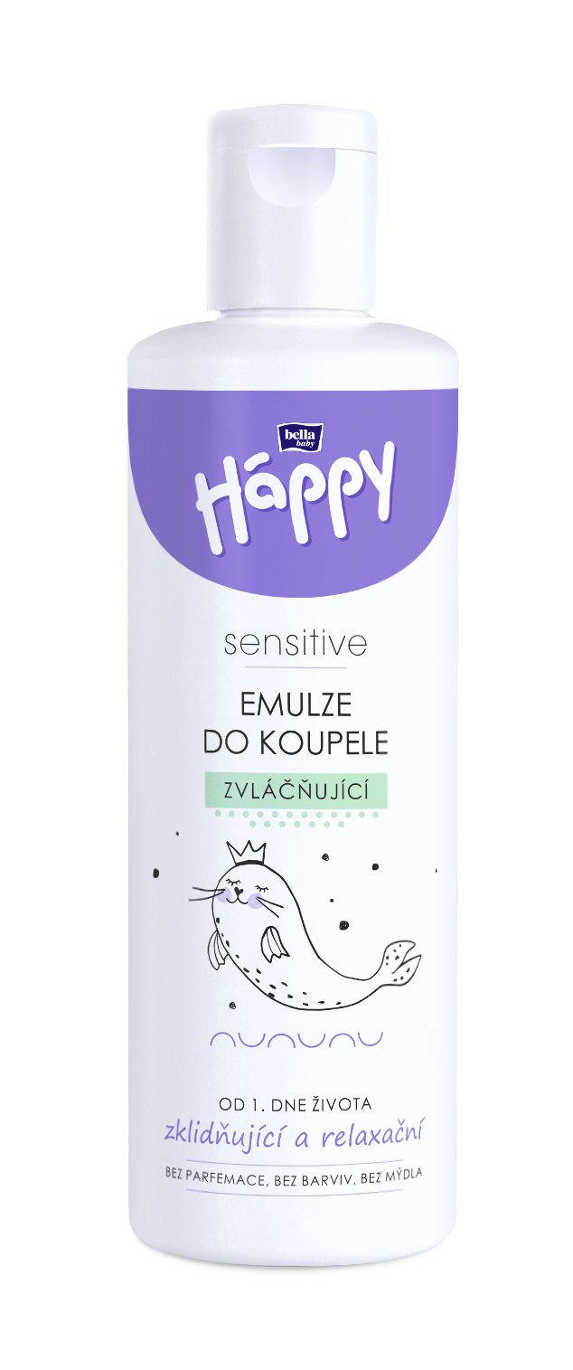 Bella Baby Happy Sensitive emulzia do kúpeľa pre deti